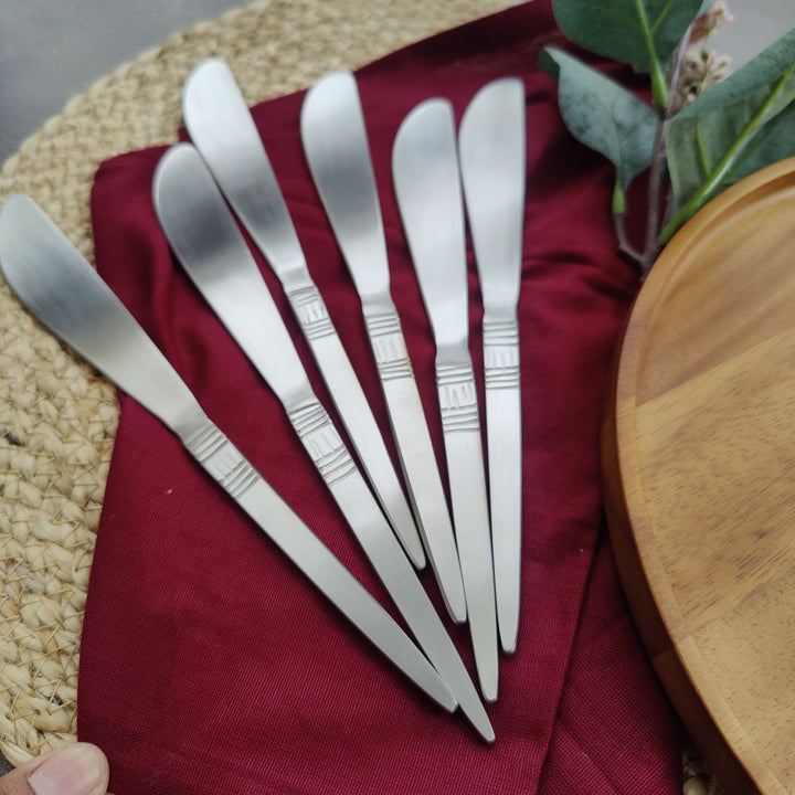 lyn SS matt cutlery - dining knife - 6pcs (PRE-ORDER)