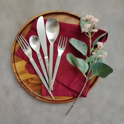 lyn SS matt cutlery - singles collection - 5pcs