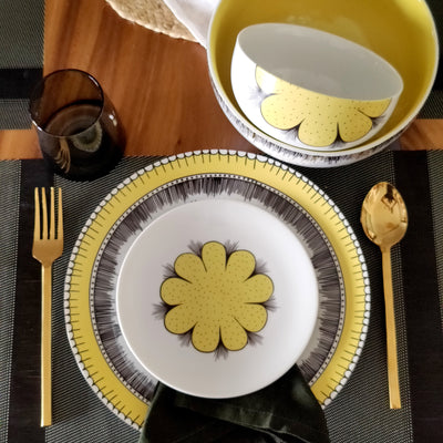 The Marigold Field - 14pc Dinner Set