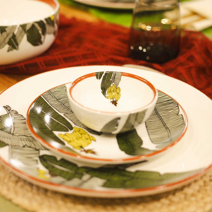 Praising Plantain (POR) - Katoris/ Dessert Bowls Set of 2