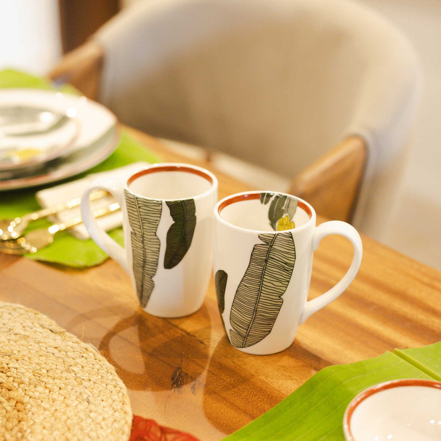 Praising Plantain - Porcelain Mug
