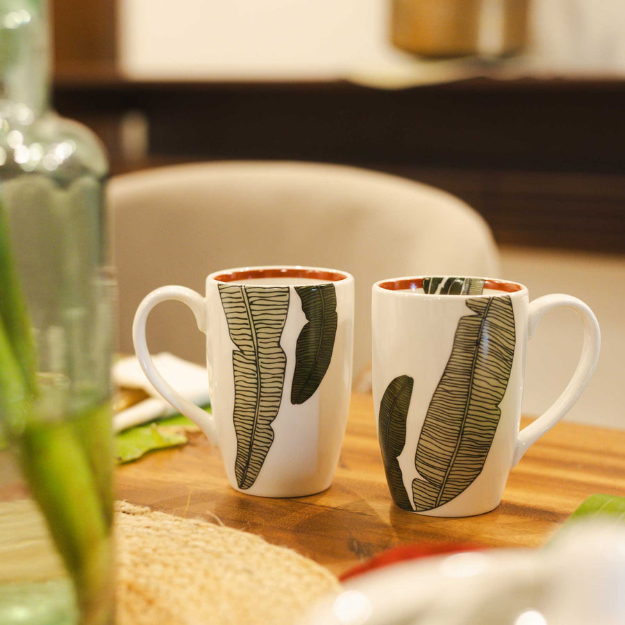 Praising Plantain - Porcelain Mug