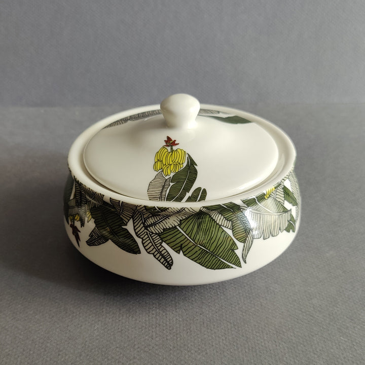 Praising Plantain (POR) - small bowl with lid