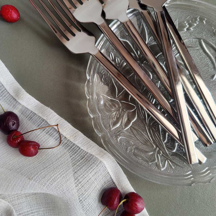 platt SS cutlery - dining fork - 6pcs
