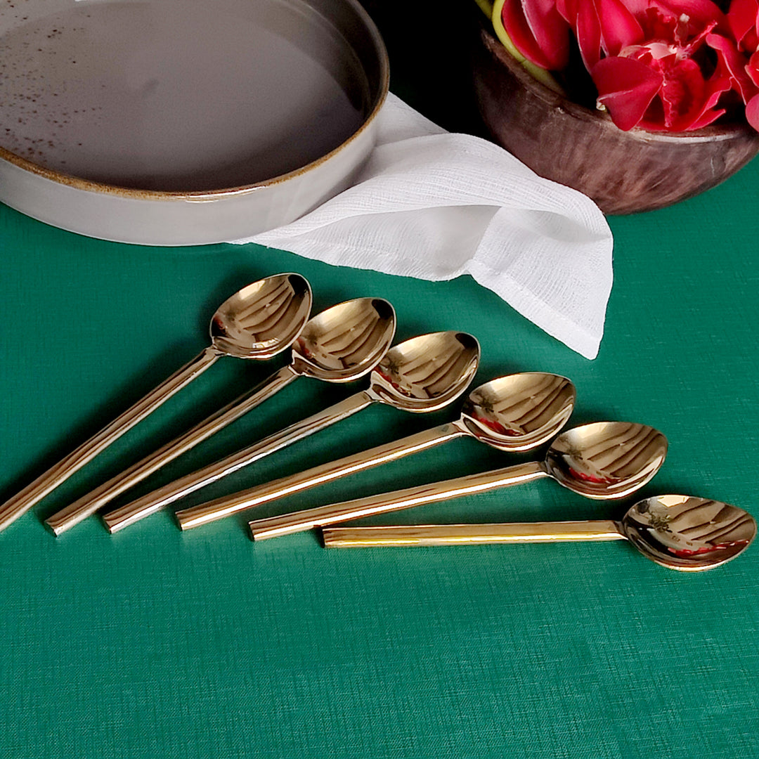 platt - cutlery dining spoon cutlery set - 6pcs