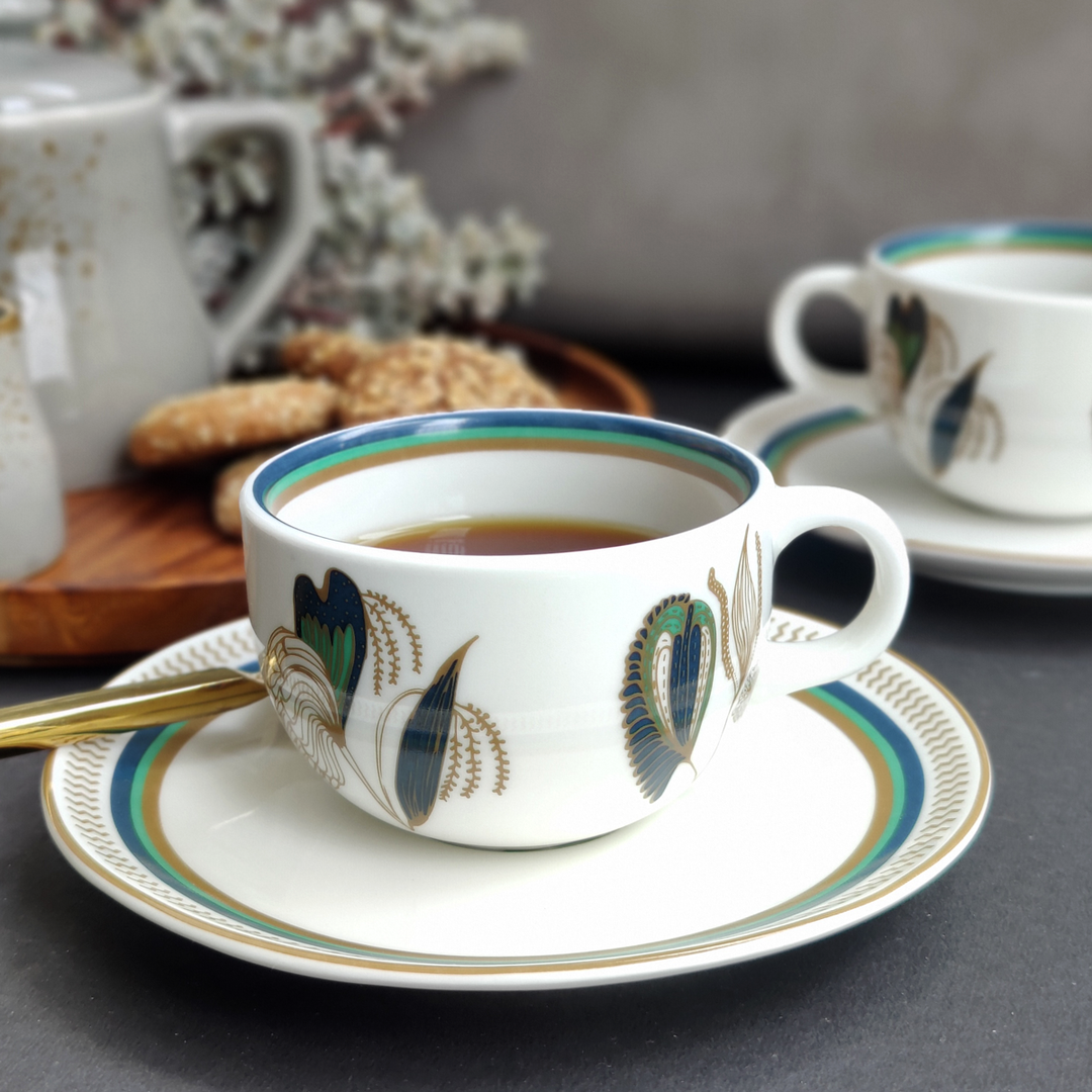 Pookkal (POR) Cup & Saucer Set (PRE-ORDER)