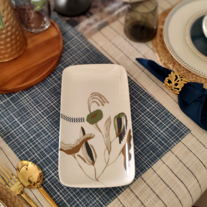 Pookkal (POR) - Rectangle platter