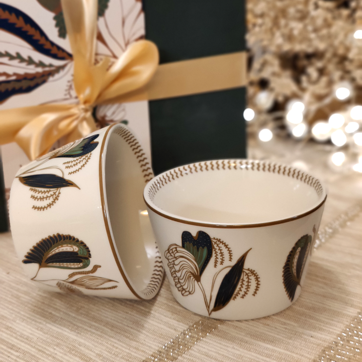 Pookkal (POR) - Dessert Bowls (Set of 2)
