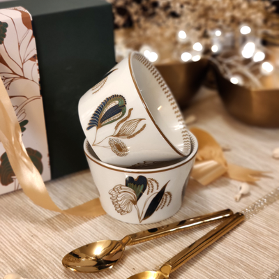 Pookkal (POR) - Dessert Bowl Gift Box (Set of 2)