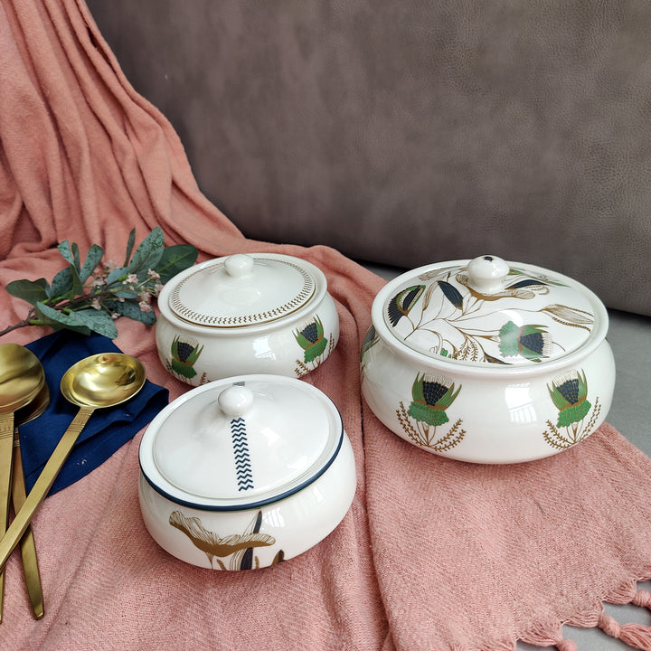 Pookkal (POR) - lid bowls