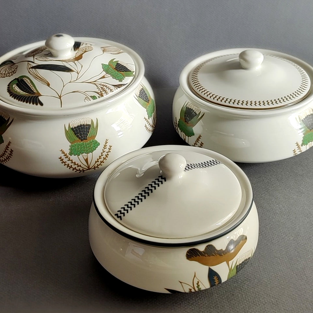 Pookkal (POR) - lid bowls