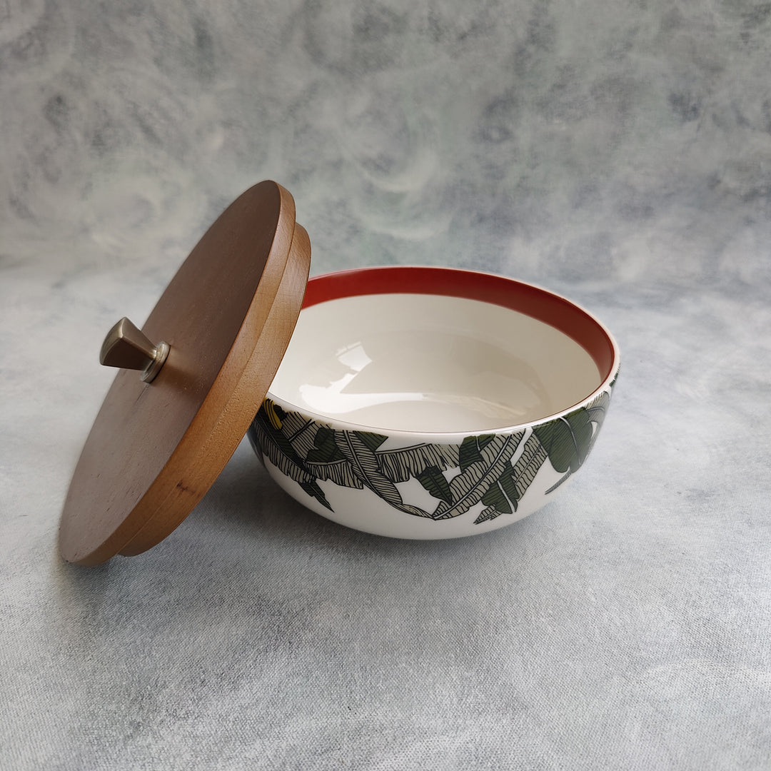 Praising Plantain (POR) - small serving bowl