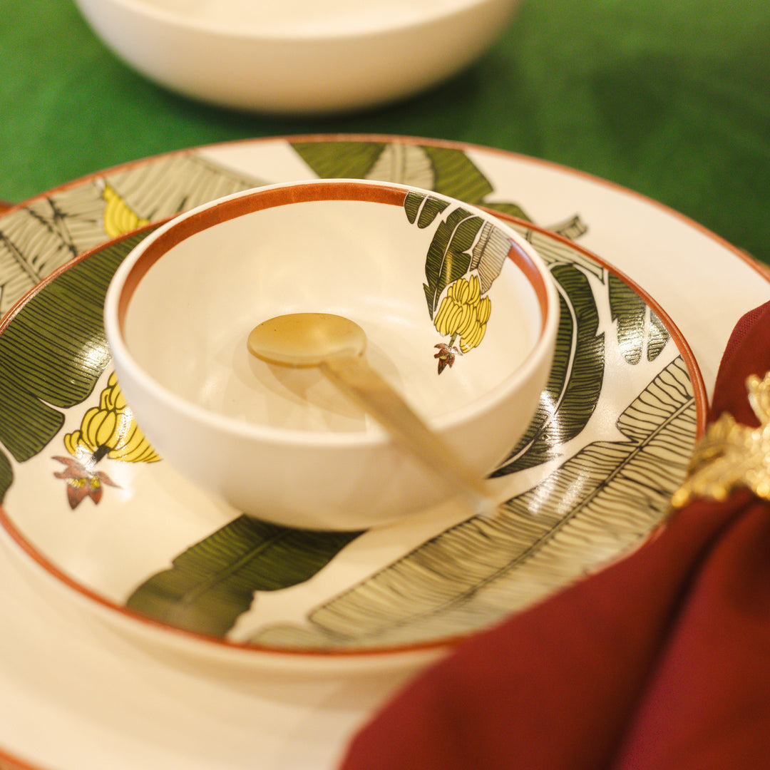 Praising Plantain (STN) - Dessert/Katori Bowl (Set of 2) - (PRE-ORDER)
