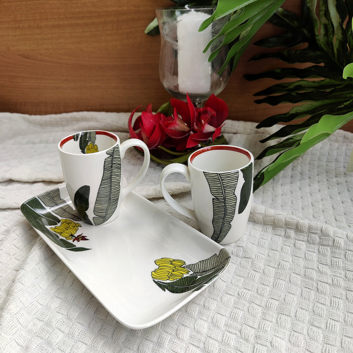 Praising Plantain (POR) - Platter & Mug set