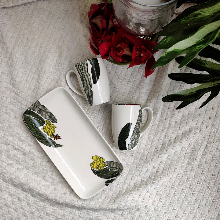 Praising Plantain (POR) - Platter & Mug set