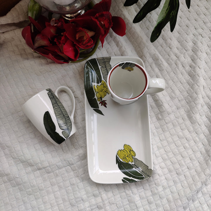 Praising Plantain (POR) - Platter & Mug set