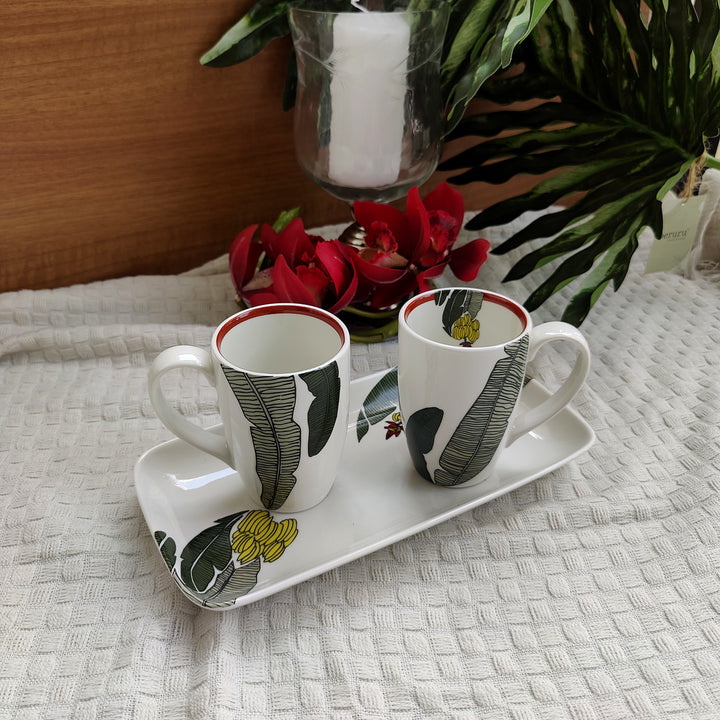 Praising Plantain (POR) - Platter & Mug set