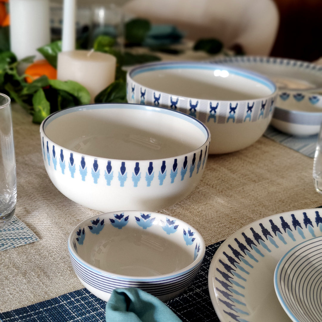 Prussian Blue Star - small bowl