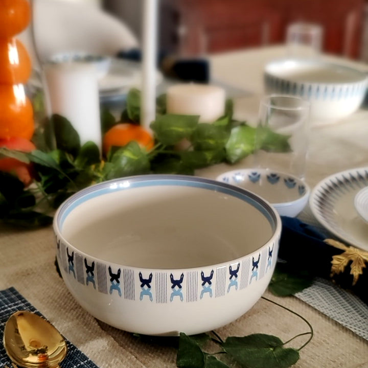 Prussian Blue Star - big bowl