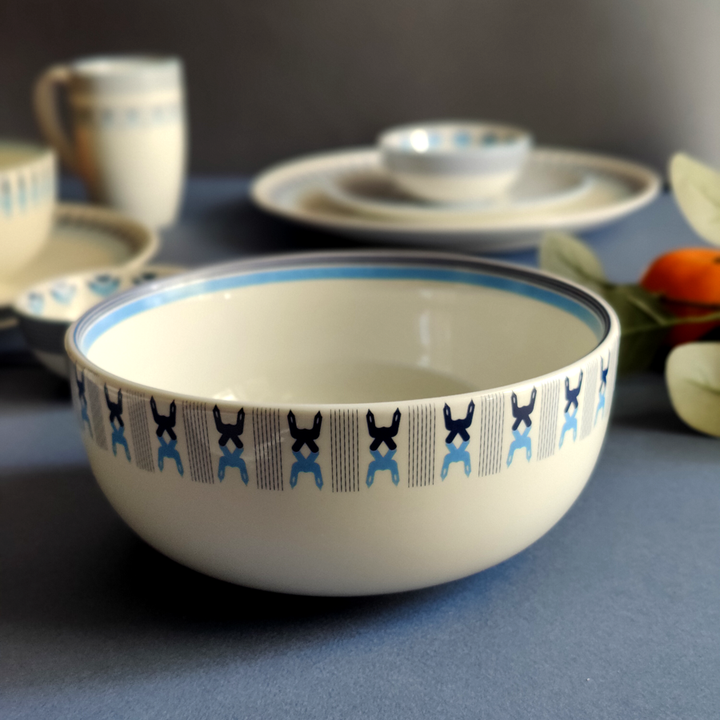 Prussian Blue Star - big bowl