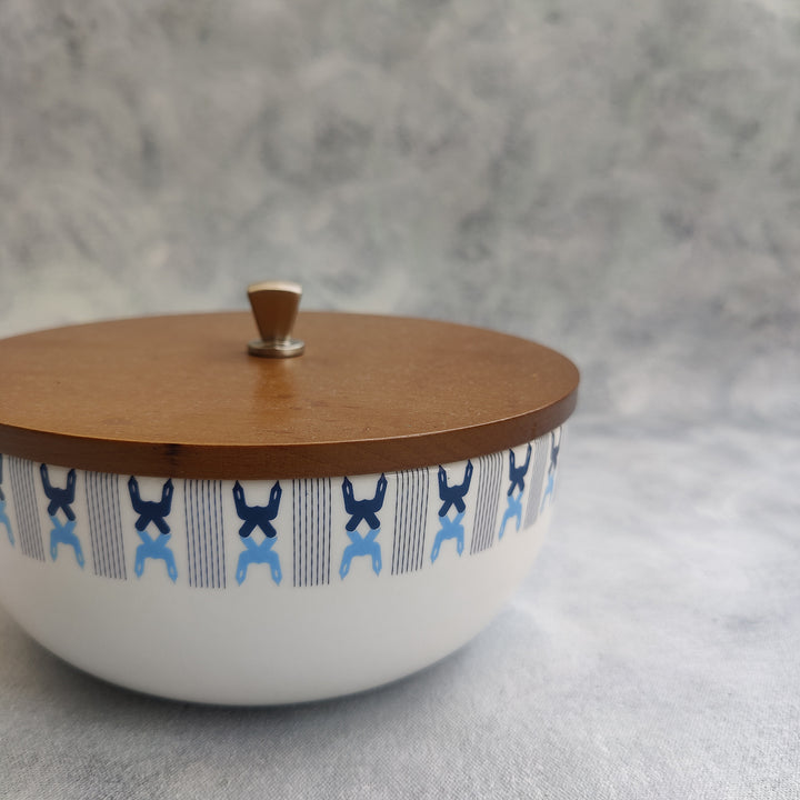 Prussian Blue Star - big bowl