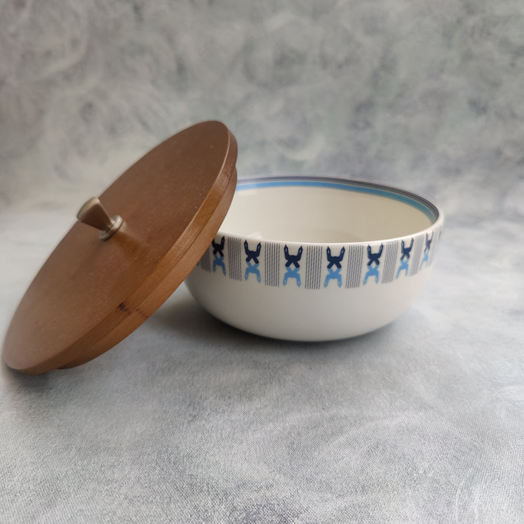 Prussian Blue Star - big bowl