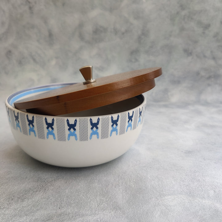 Prussian Blue Star - big bowl