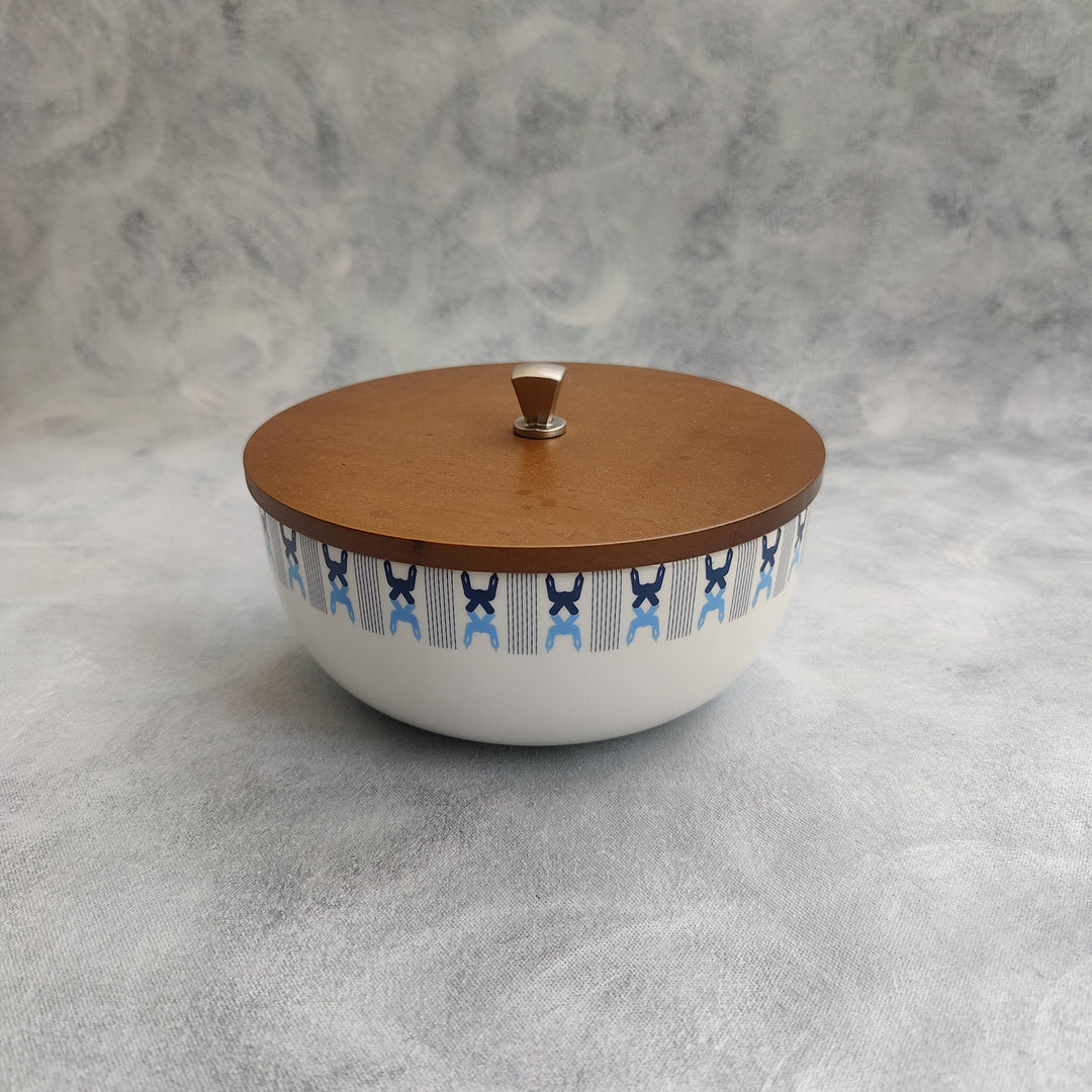 Prussian Blue Star - big bowl