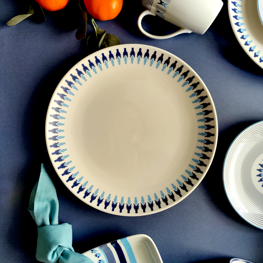 Prussian Blue Star - Dinner sets