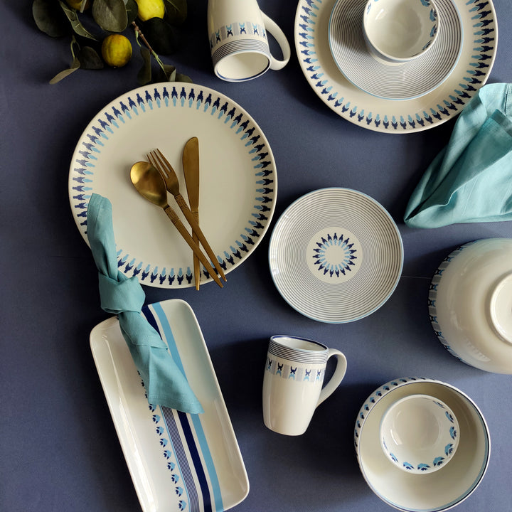 Prussian Blue Star - Dinner sets