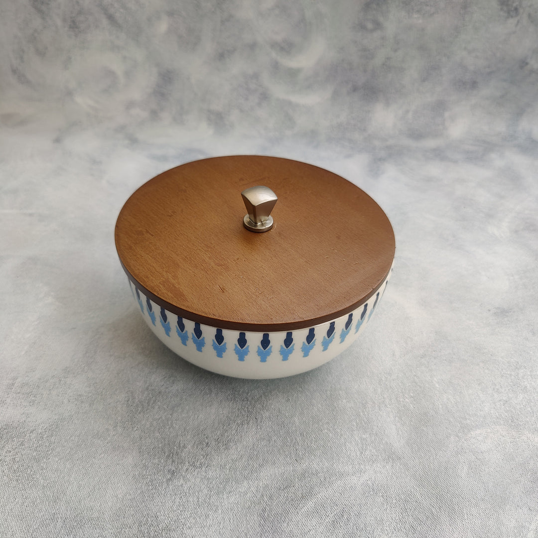 Prussian Blue Star - small bowl