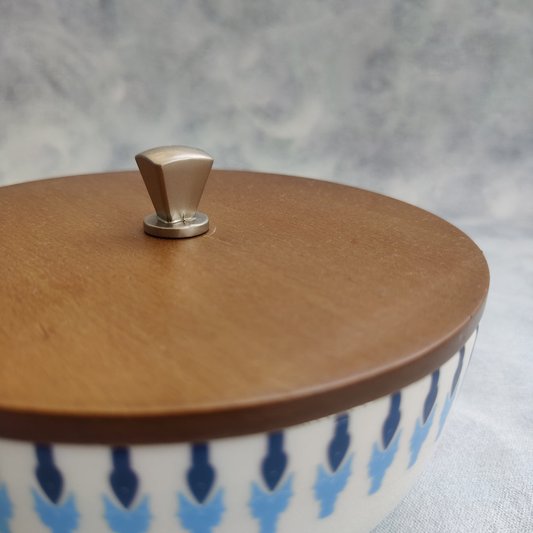 Prussian Blue Star - small bowl
