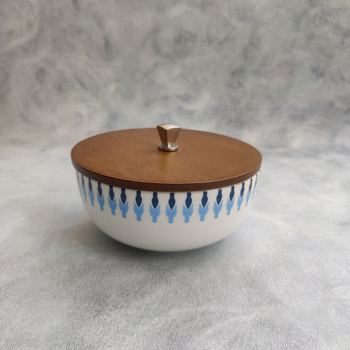 Prussian Blue Star - small bowl