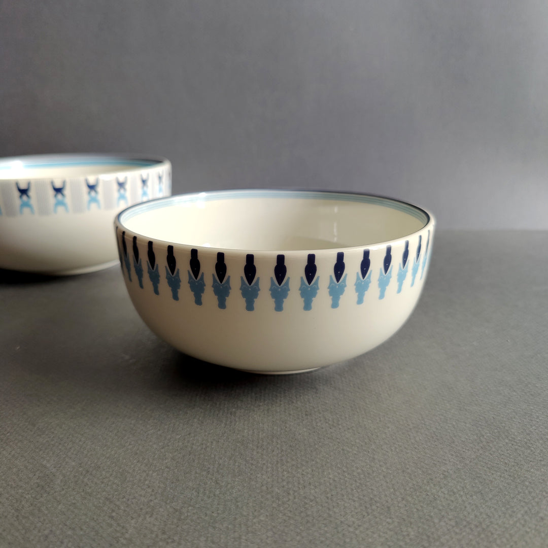 Prussian Blue Star - small bowl