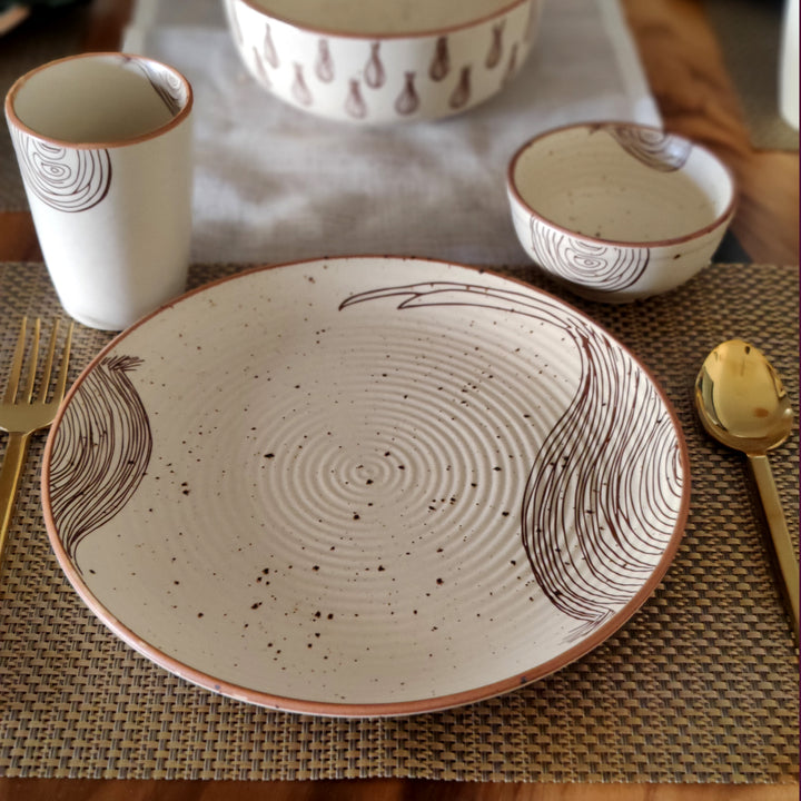 Purple Lord of Rings - Dinner Plate