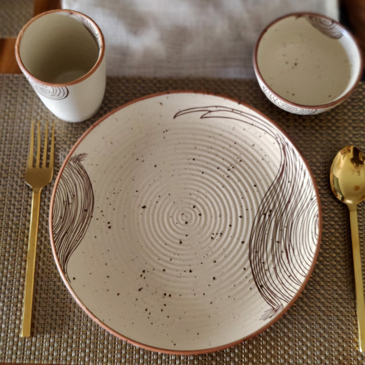 Purple Lord of Rings - Dinner Plate