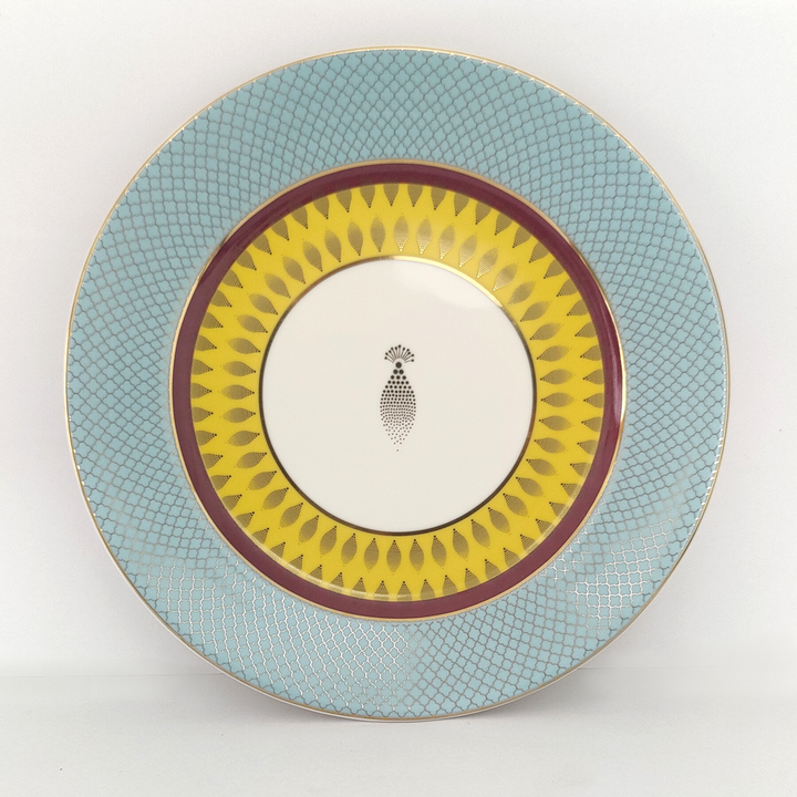 the sea of sansara - charger plate