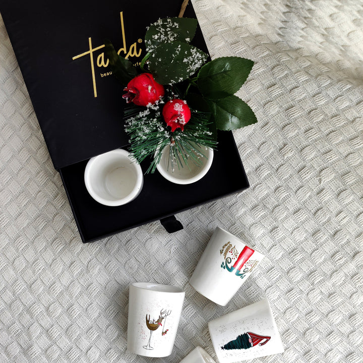 xmas shot glass set