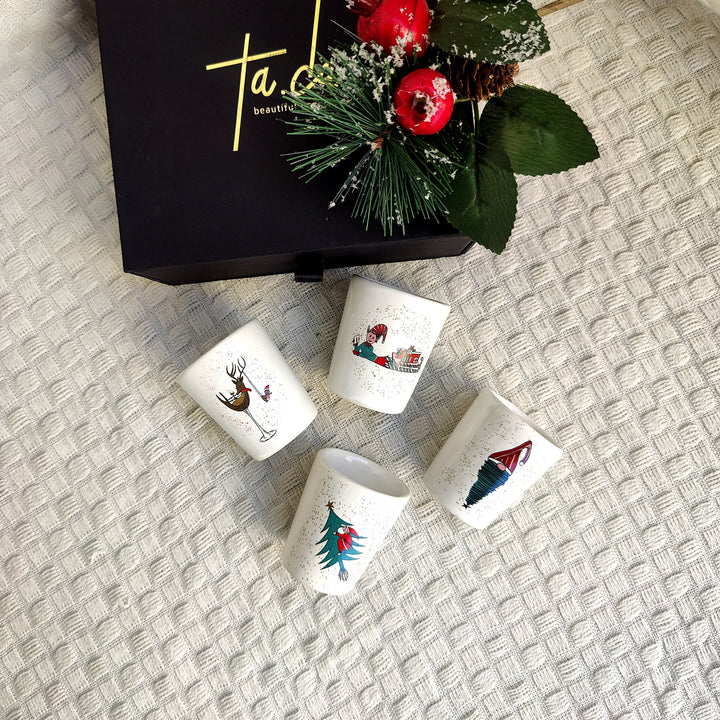 xmas shot glass set