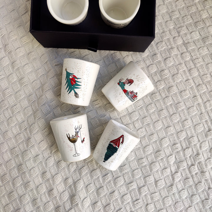xmas shot glass set