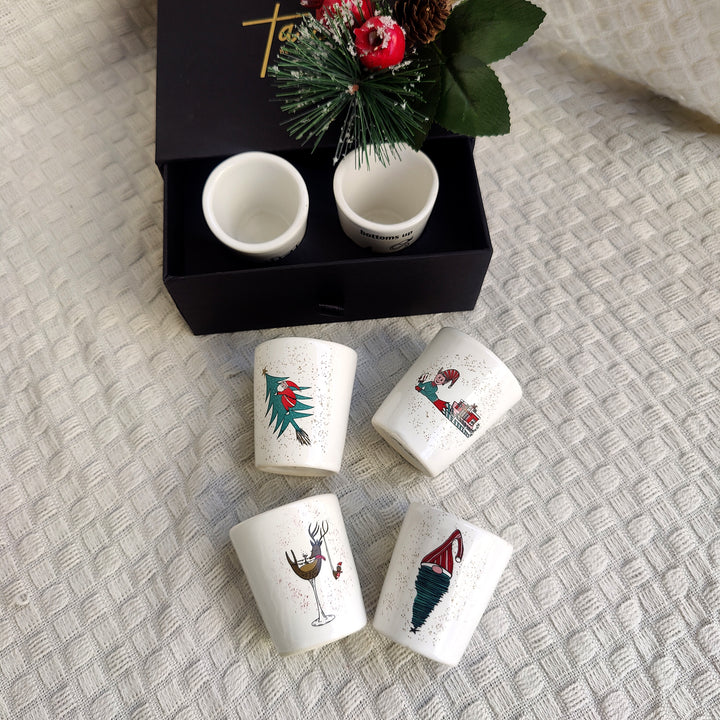 xmas shot glass set