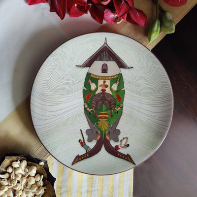 Vismayam - decor plate