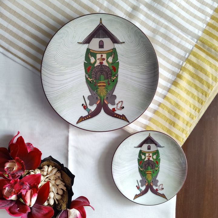 Vismayam - decor plate