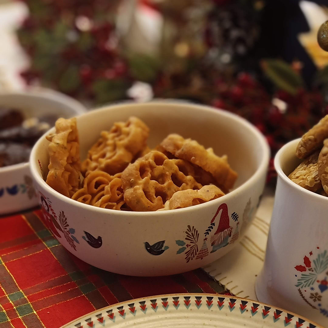 The Winter Woodland - Serving Bowl