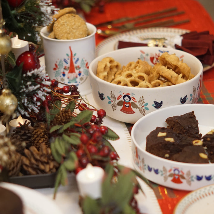 The Winter Woodland - Serving Bowl