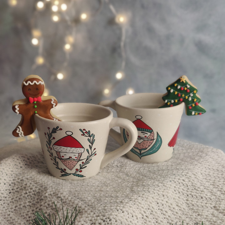 xmas santa mug huggers gift box - PRE ORDER only
