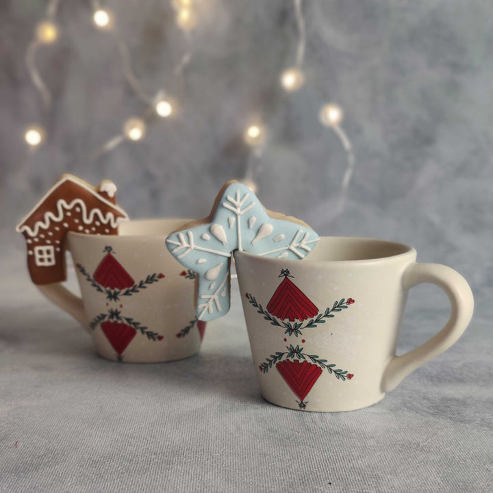 xmas tree mug huggers gift box - PRE ORDER only