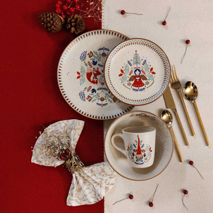 The Winter Woodland - 12pc Plate Set