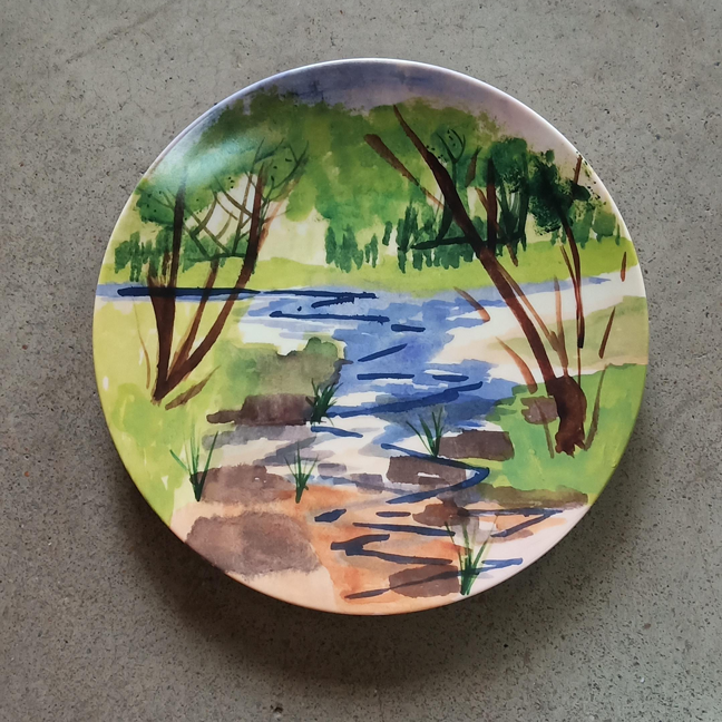 Wall Decor Plate by Aanya Agrawal