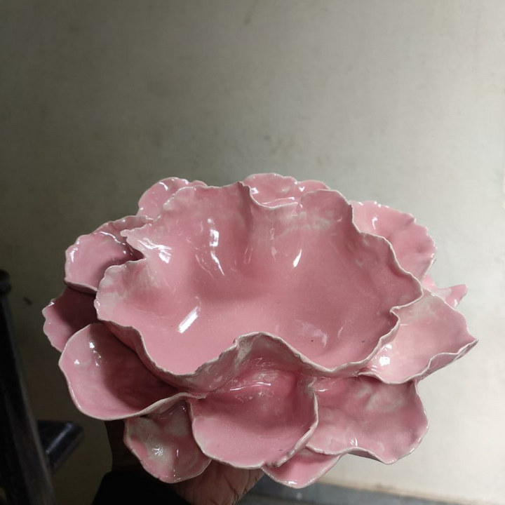 Ceramic Flower Bowls